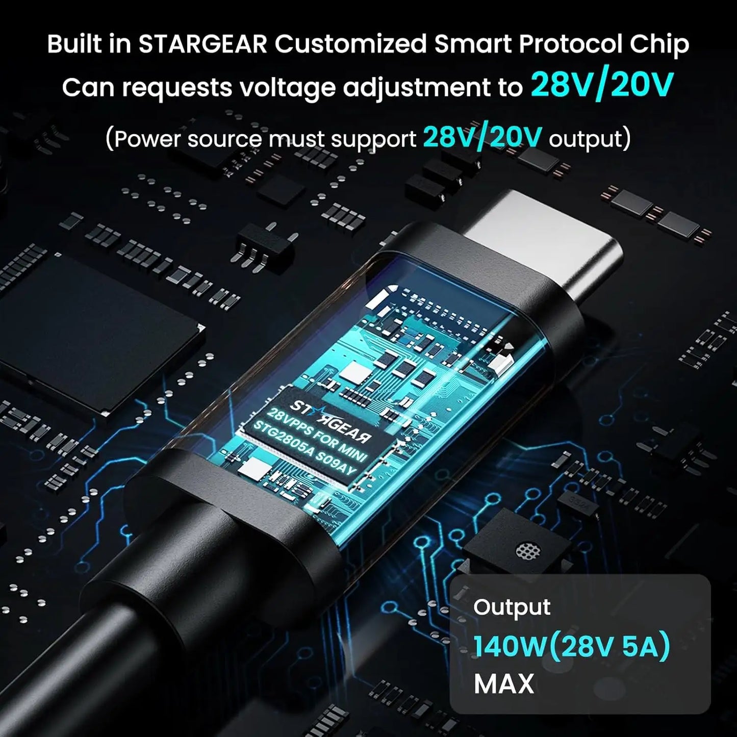 USB C to Starlink Mini Power Cable