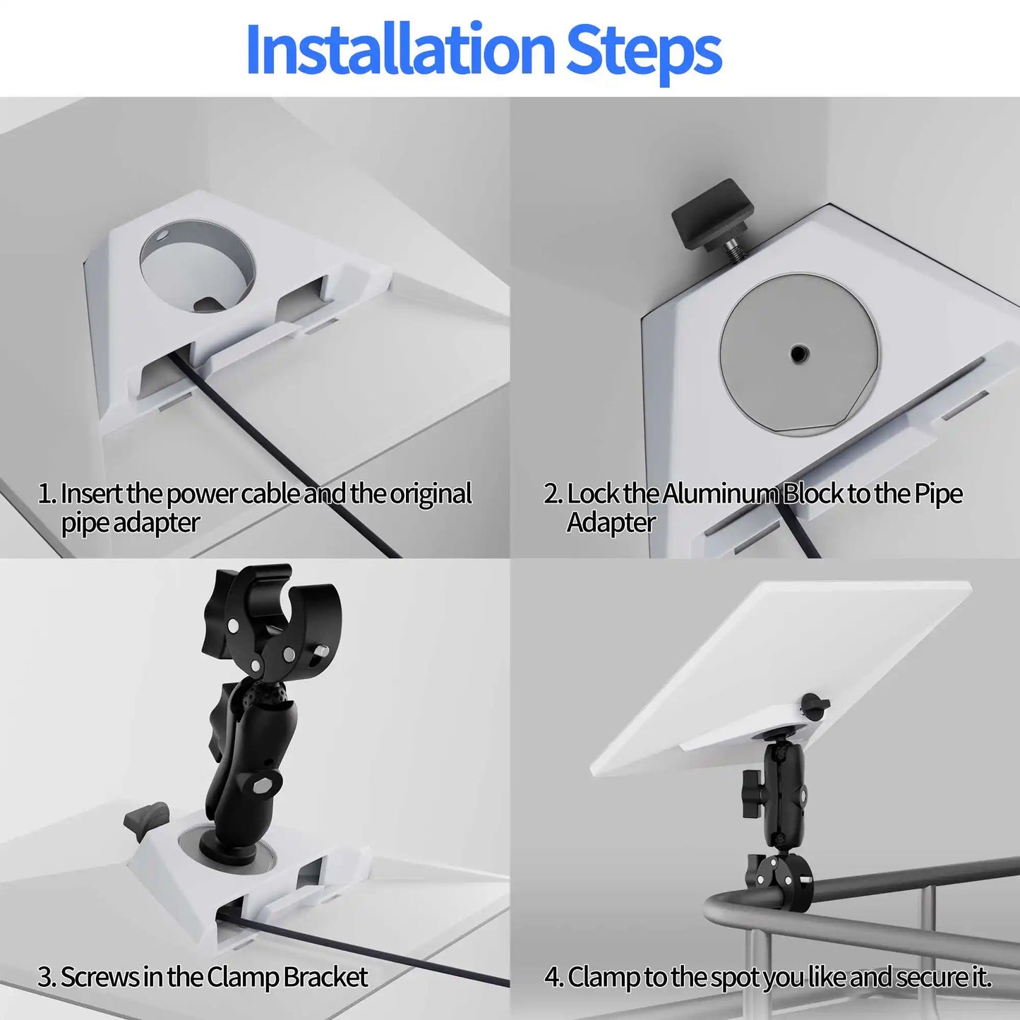 Pole Clamp Mounting Kit - Starlink Mini