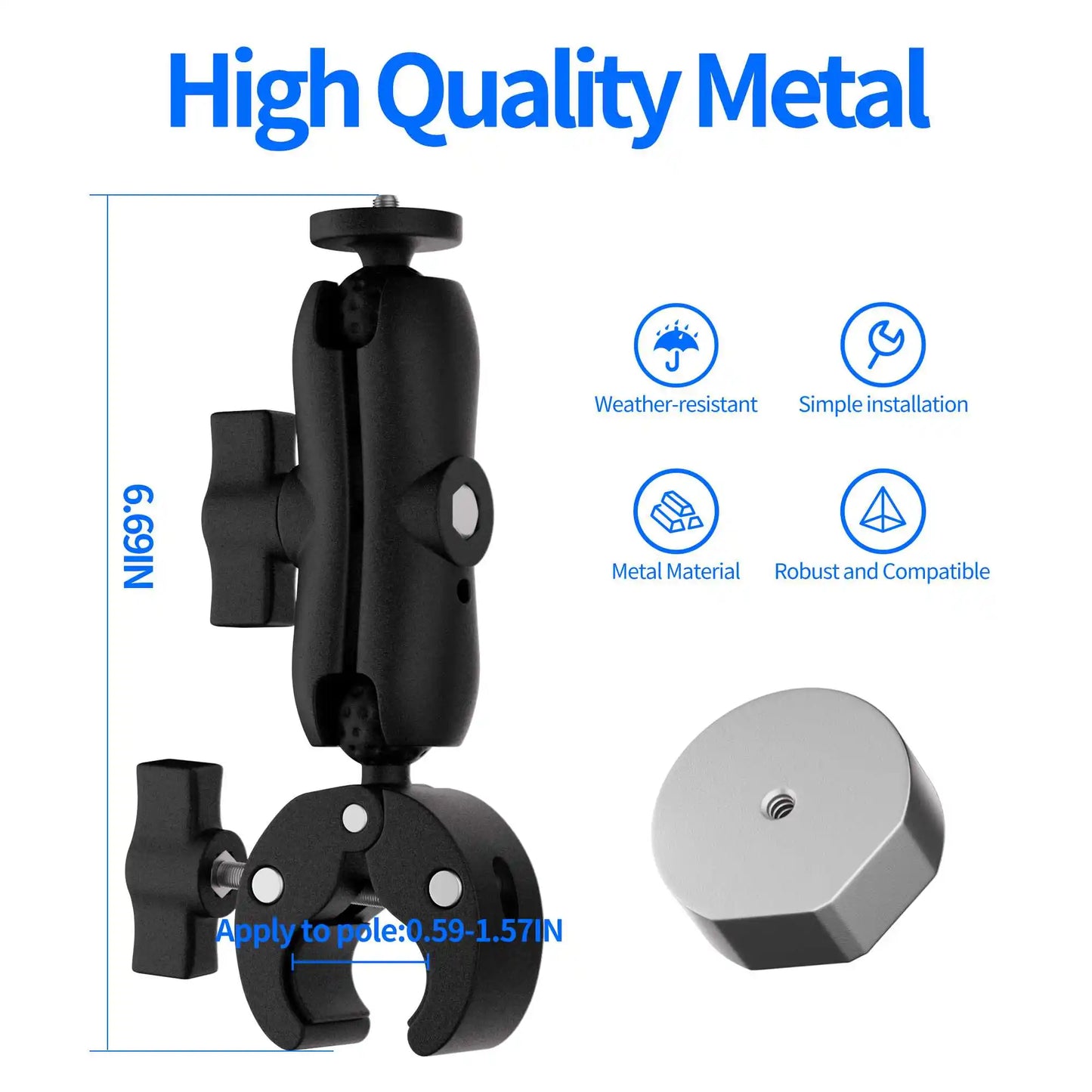 Pole Clamp Mounting Kit - Starlink Mini